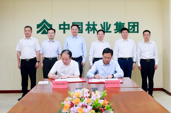 中林集团与重庆市梁平区人民政府签署战略合作协议